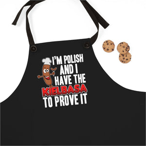 Polish Kielbasa Proof Poly Twill Apron - One Size - Polish Shirt Store