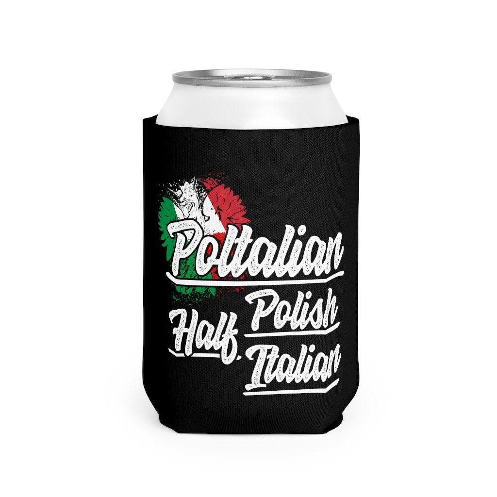 Poltalian Can Cooler Sleeve Accessories Printify   