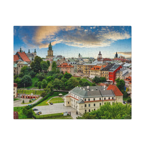 Lublin Old Town Jigsaw Puzzle - 9.6" × 8" (110 pcs) - Polish Shirt Store