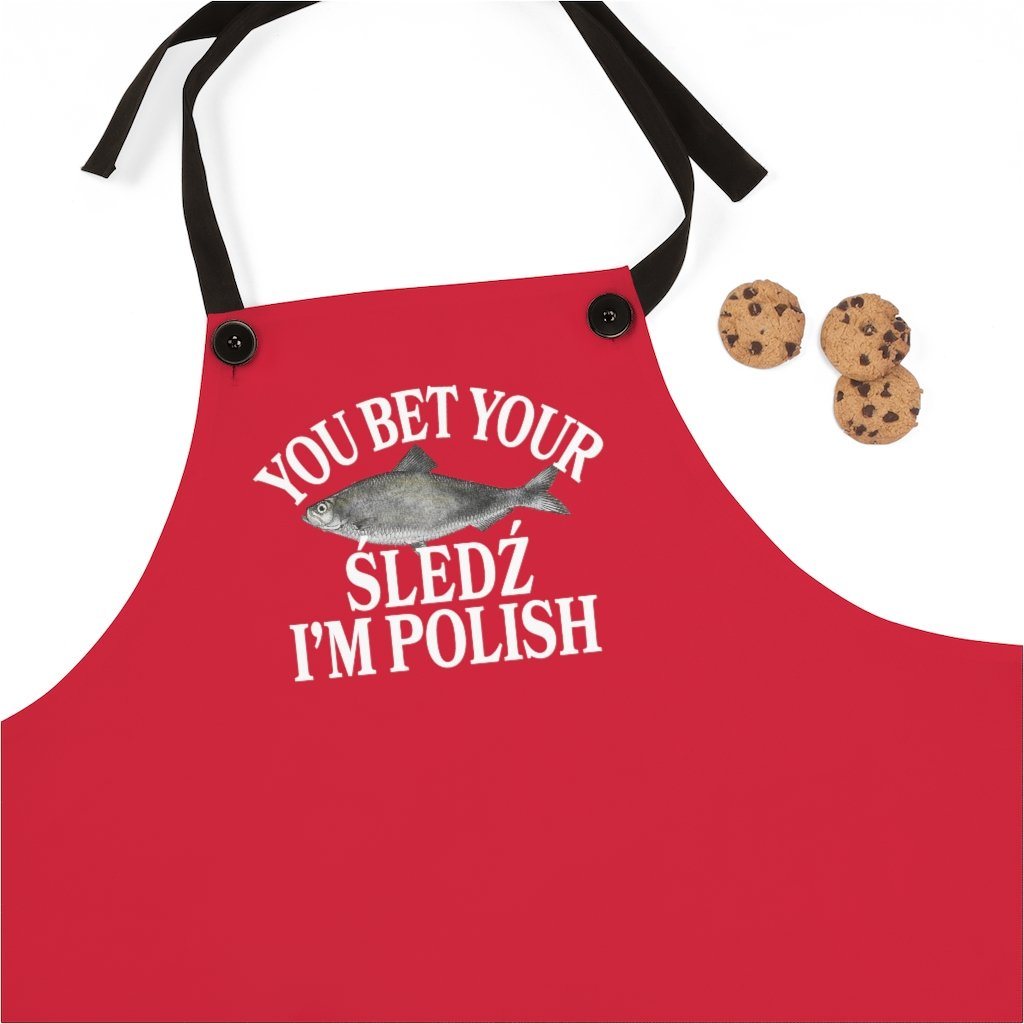 You Bet Your Sledz Poly Twill Apron Accessories Printify One Size  