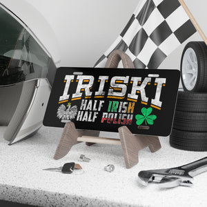 Iriski Vanity Plate -  - Polish Shirt Store