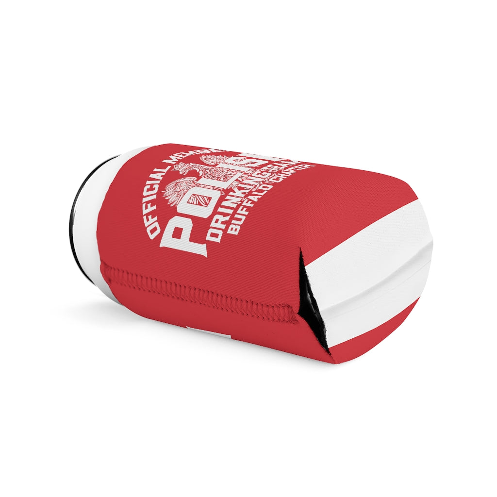 Polish Drinking Team Buffalo Chapter Can Cooler Sleeve Accessories Printify   