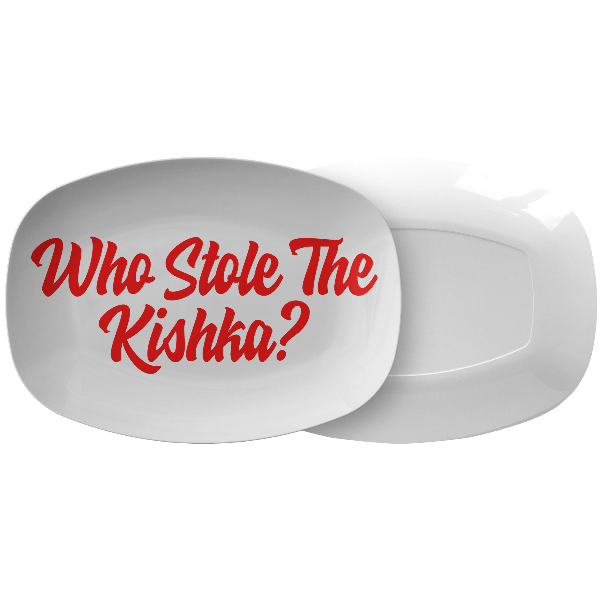 Who Stole The Kishka Serving Platter Kitchenware teelaunch   