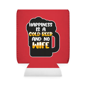 Cold Beer No Wife Can Cooler Sleeve -  - Polish Shirt Store