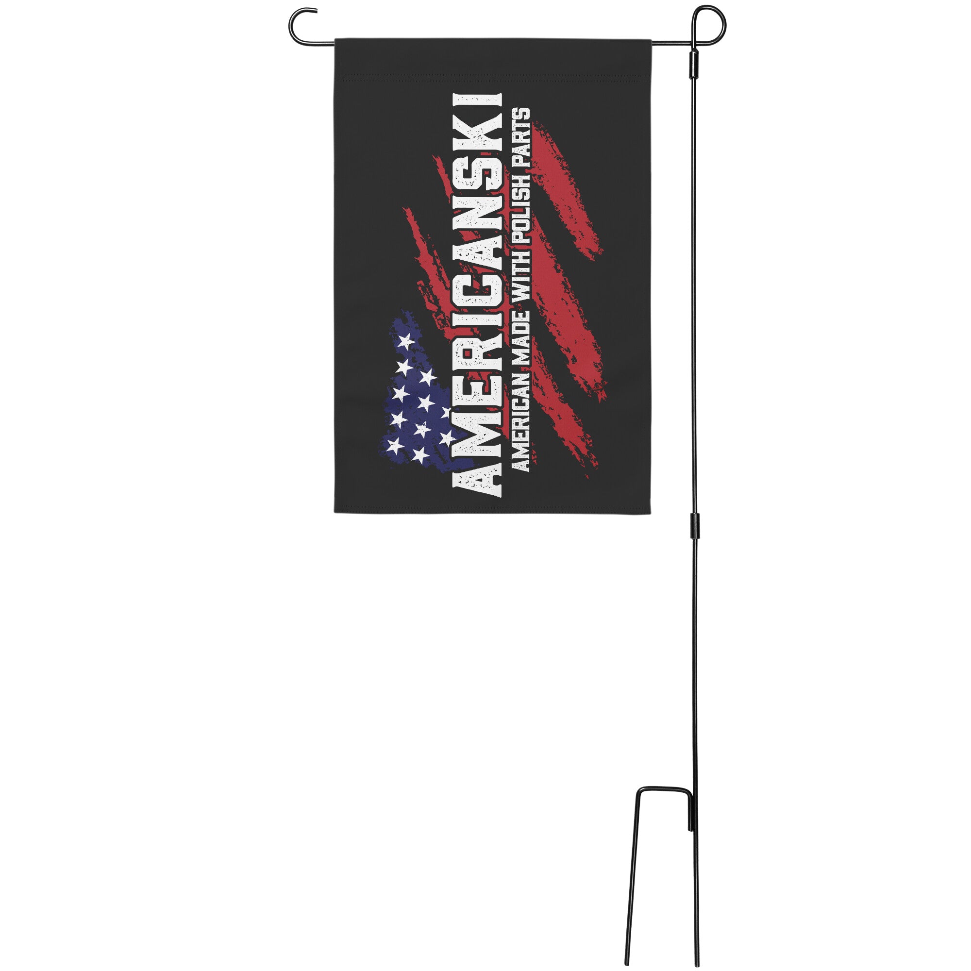 Americanski Garden Flag Home Goods teelaunch With Stand  