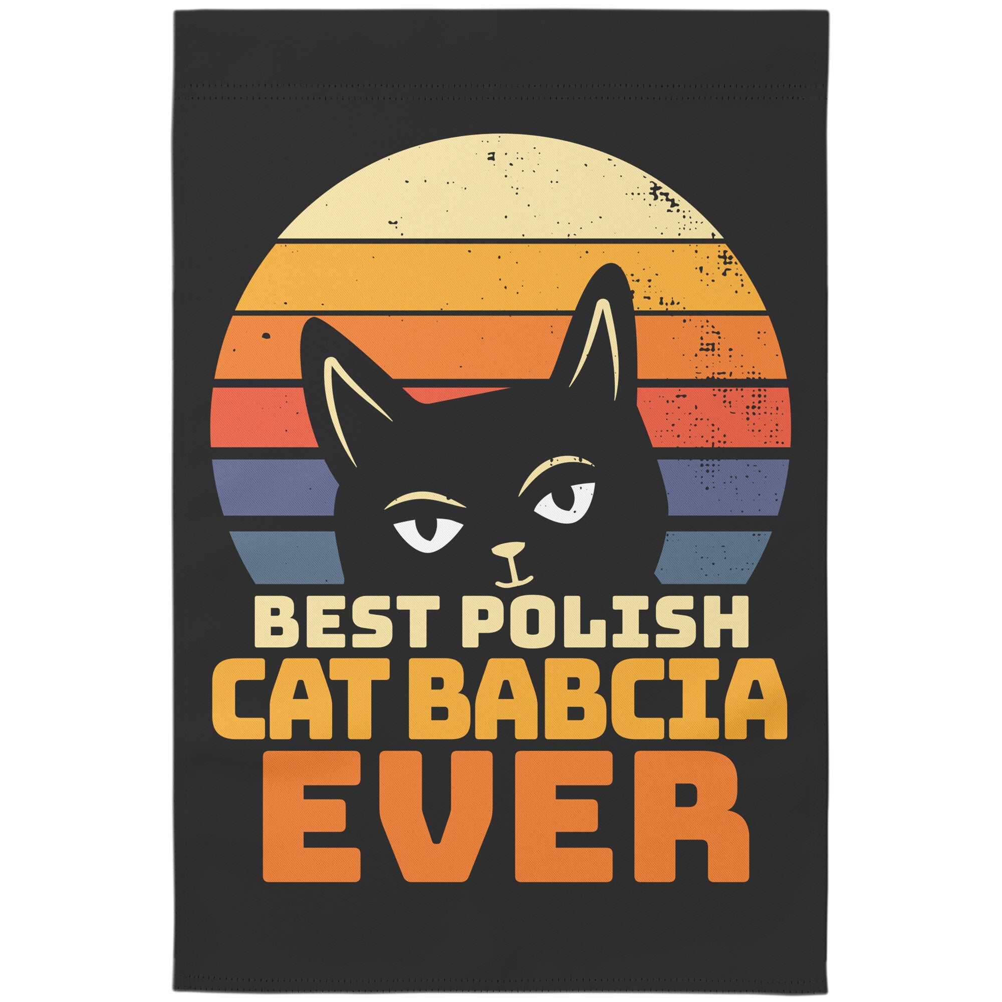 Best Polish Cat Babcia Garden Flag Home Goods teelaunch   