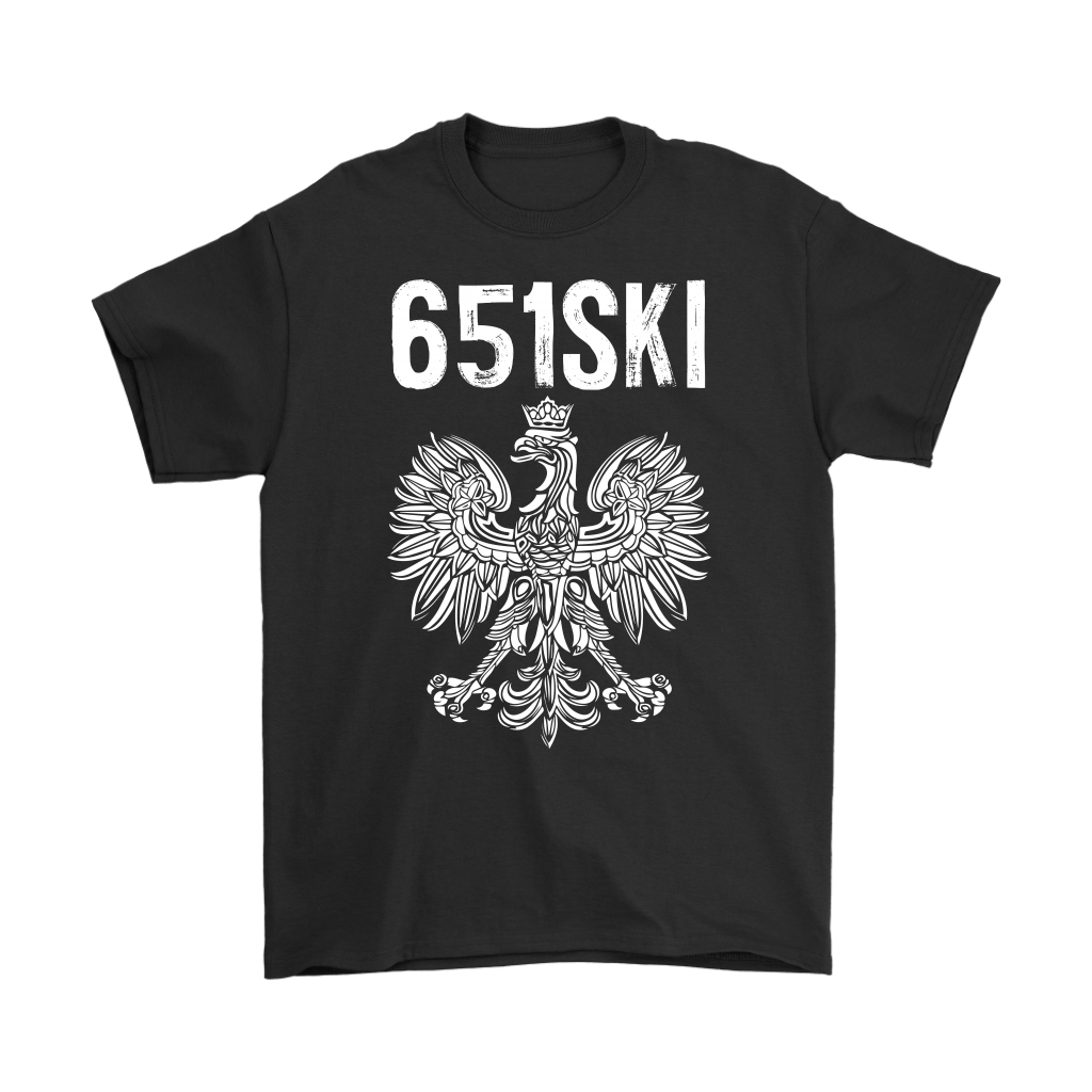 651SKI Minnesota Polish Pride T-shirt teelaunch Gildan Mens T-Shirt Black S