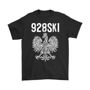 928SKI Arizona Polish Pride - Gildan Mens T-Shirt / Black / S - Polish Shirt Store