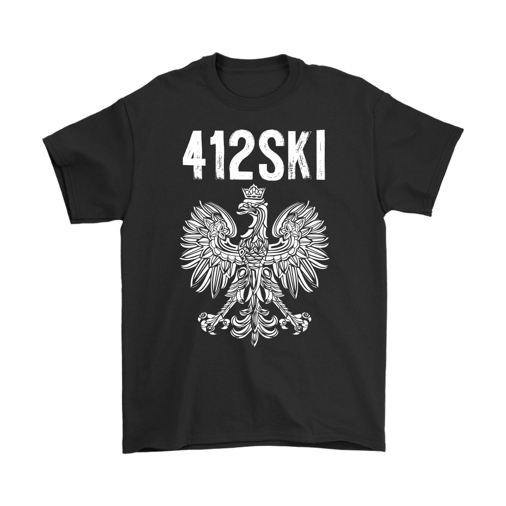 412SKI Pittsburgh Polish Pride T-shirt teelaunch Gildan Mens T-Shirt Black S