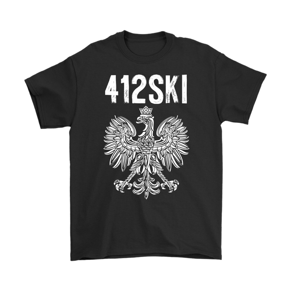 412 Made in Pittsburgh T-Shirt Steel City Blue Collar Pride