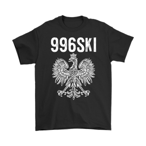 996SKI Polish Pride - Gildan Mens T-Shirt / Black / S - Polish Shirt Store