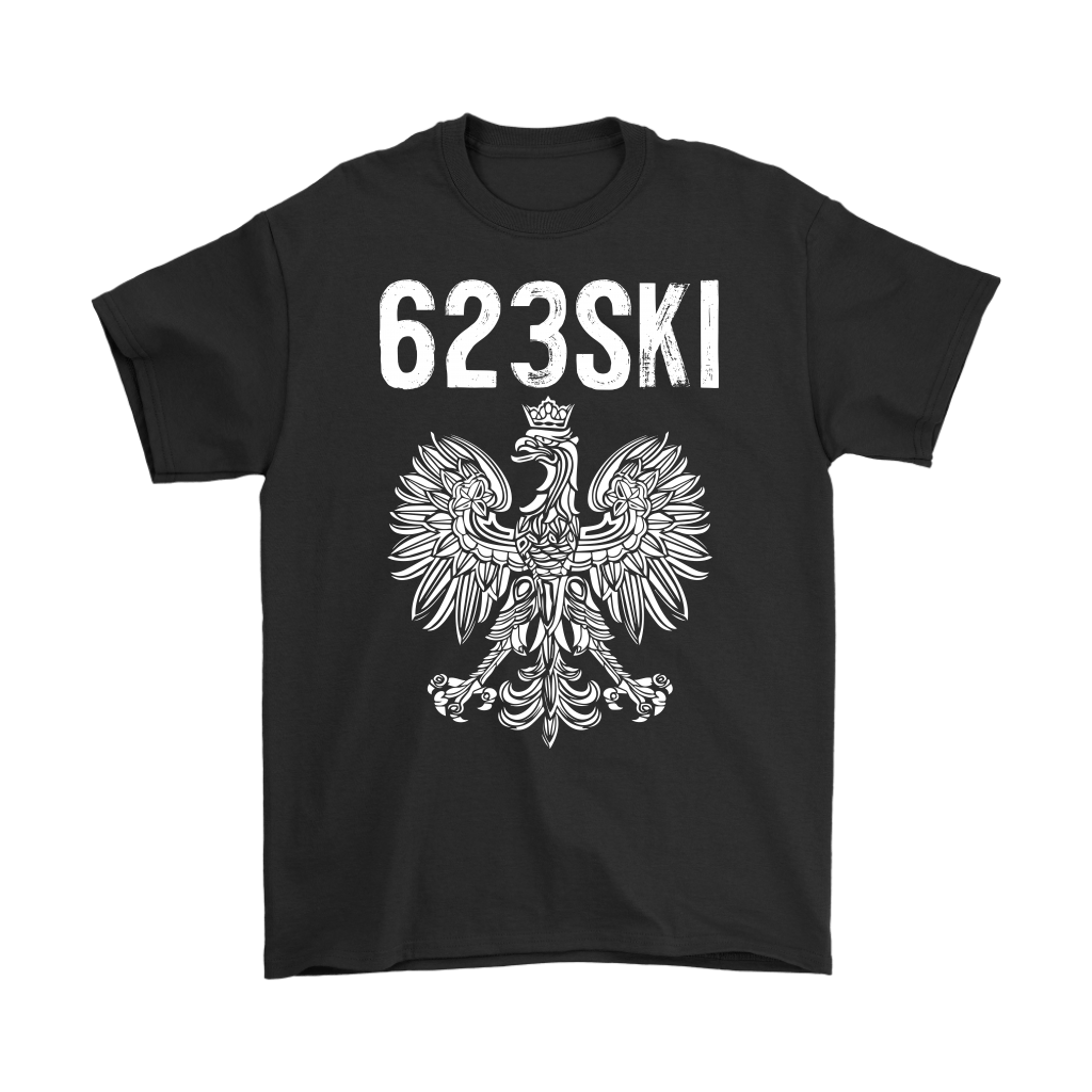623SKI Arizona Polish Pride T-shirt teelaunch Gildan Mens T-Shirt Black S