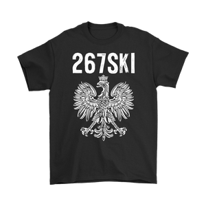 Philadelphia Pennsylvania Polish Pride - Gildan Mens T-Shirt / Black / S - Polish Shirt Store