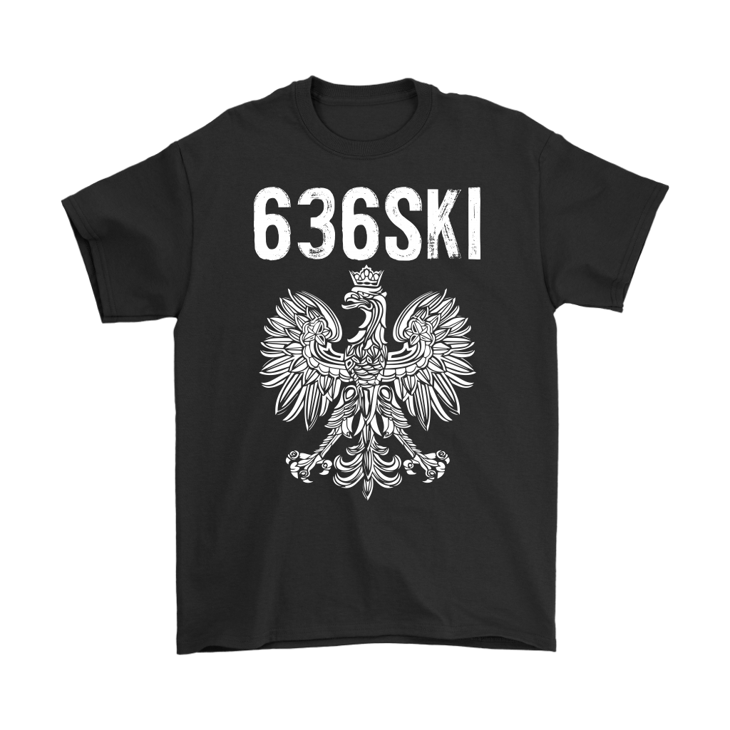 636SKI Missouri Polish Pride T-shirt teelaunch Gildan Mens T-Shirt Black S