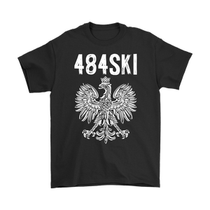 484SKI Pennsylvania Polish Pride - Gildan Mens T-Shirt / Black / S - Polish Shirt Store