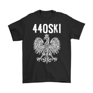 Parma Ohio - 440 Area Code - Polish Pride - Gildan Mens T-Shirt / Black / S - Polish Shirt Store