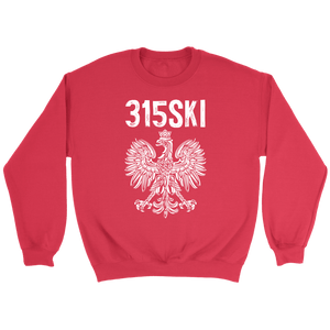Syracuse NY Polish American Pride Shirt - Crewneck Sweatshirt / Red / S - Polish Shirt Store