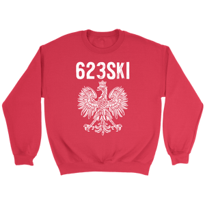623SKI Arizona Polish Pride - Crewneck Sweatshirt / Red / S - Polish Shirt Store