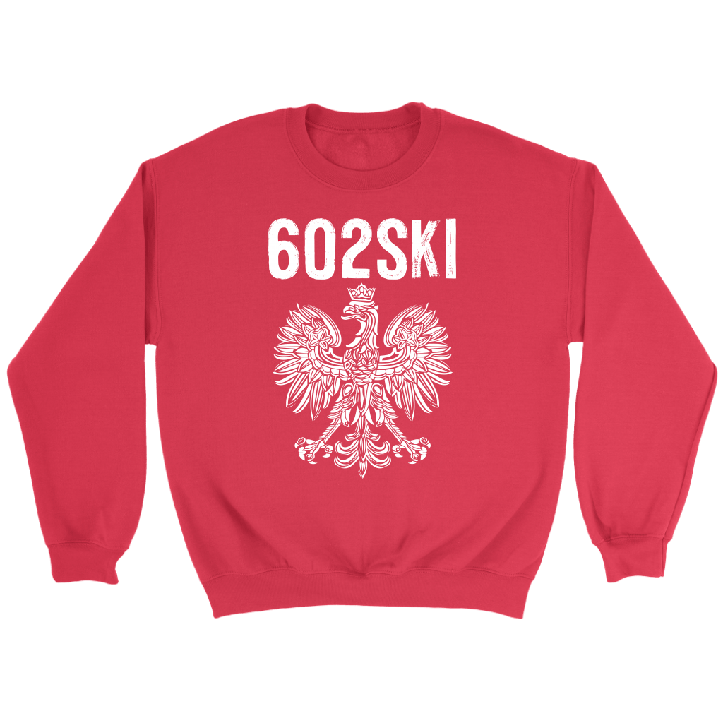 602SKI Arizona Polish Pride T-shirt teelaunch Crewneck Sweatshirt Red S