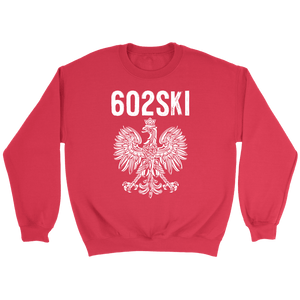 602SKI Arizona Polish Pride - Crewneck Sweatshirt / Red / S - Polish Shirt Store