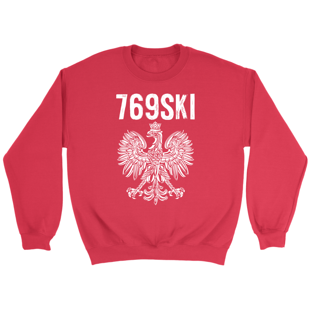 769SKI Mississippi Polish Pride T-shirt teelaunch Crewneck Sweatshirt Red S