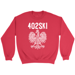 402SKI Polish Pride - Crewneck Sweatshirt / Red / S - Polish Shirt Store