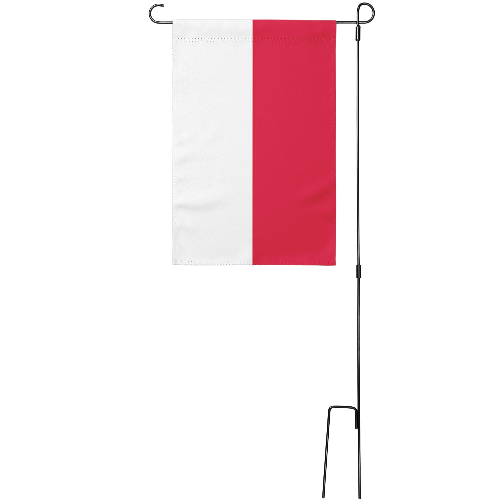 Polish Garden Flag Home Goods teelaunch With Stand  