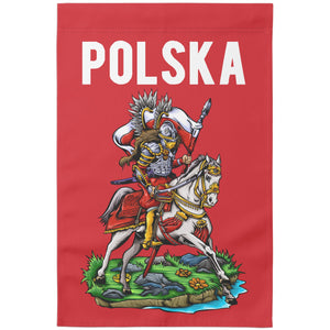Polish Hussar Garden Flag -  - Polish Shirt Store