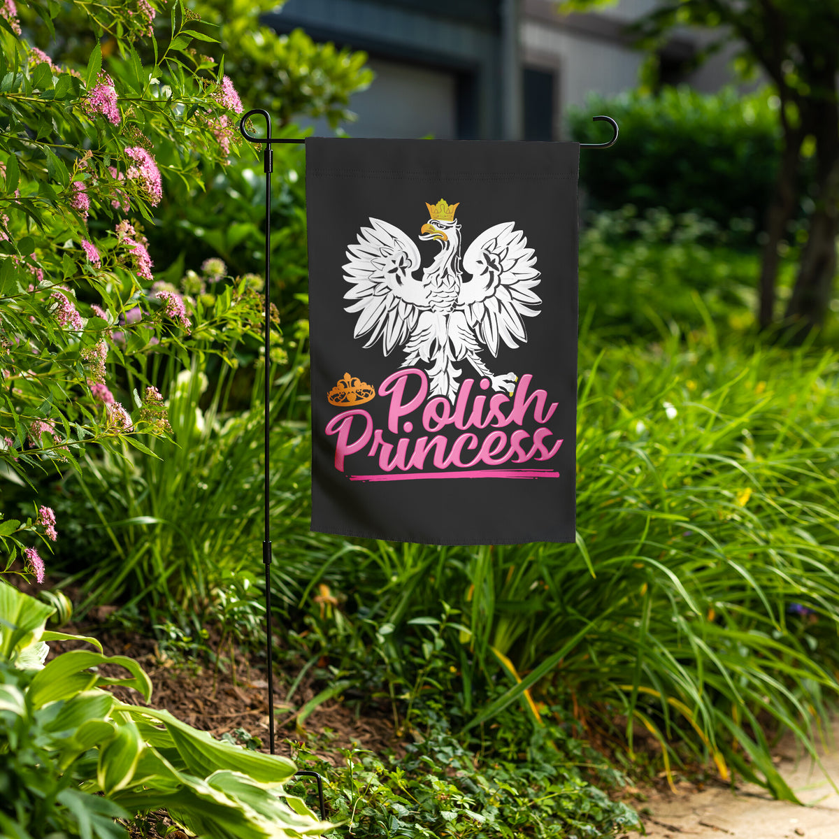 Polish Princess Garden Flag Home Goods teelaunch   