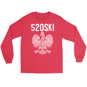 520SKI Arizona Polish Pride - Gildan Long Sleeve Tee / Red / S - Polish Shirt Store