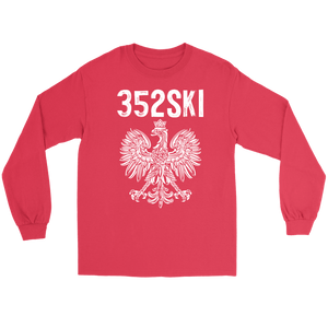 352SKI Gainesville Florida Polish Pride - Gildan Long Sleeve Tee / Red / S - Polish Shirt Store