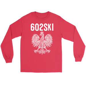602SKI Arizona Polish Pride - Gildan Long Sleeve Tee / Red / S - Polish Shirt Store