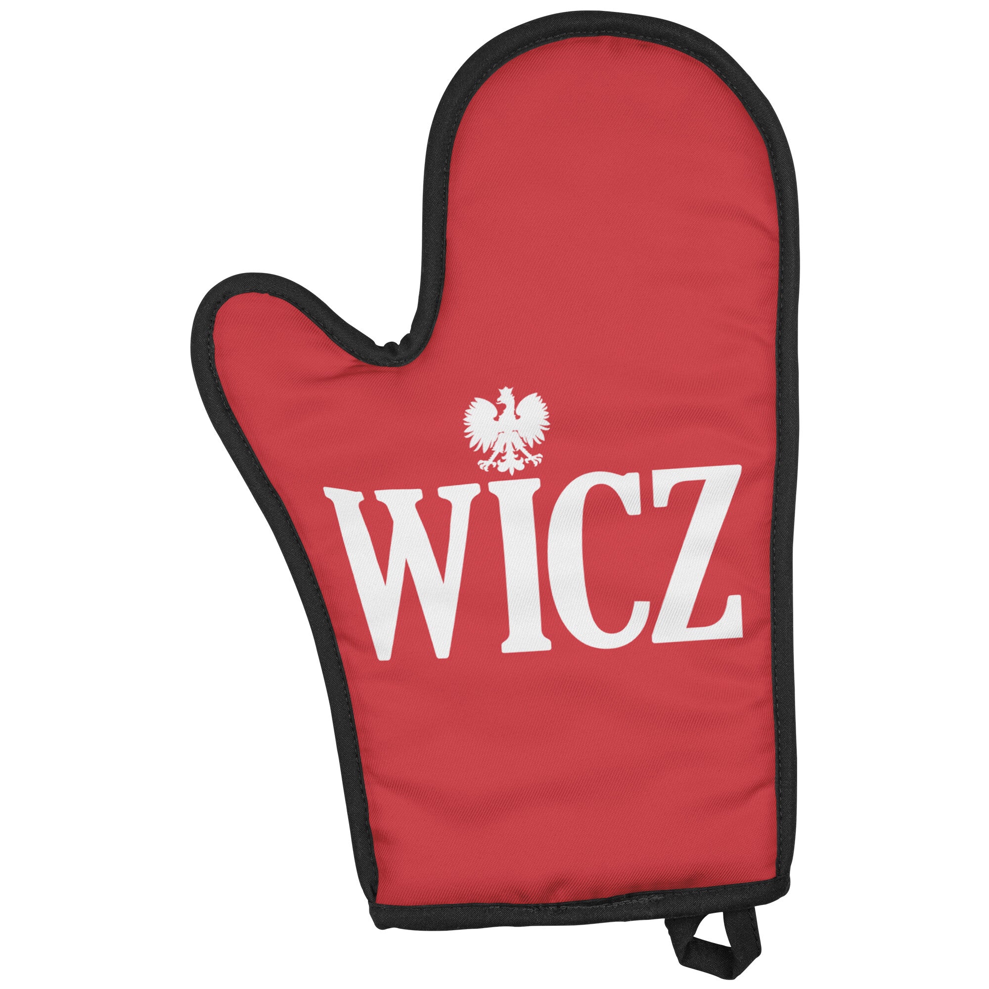 WICZ Polish Last name Ending Oven Mitt Kitchenware teelaunch   