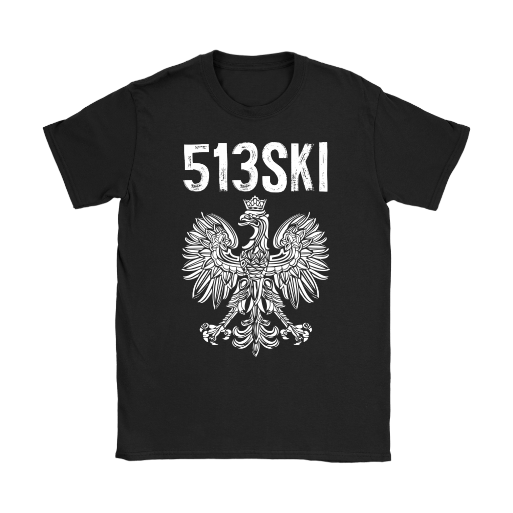 Cincinnati Ohio - 513 Area Code - Polish Pride T-shirt teelaunch   