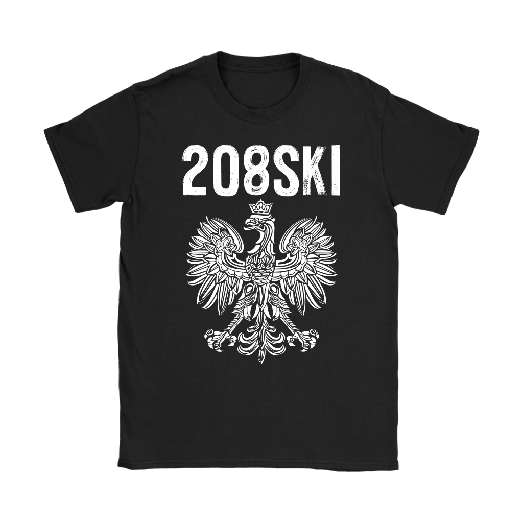 Idaho Polish American Pride - 208 Area Code T-shirt teelaunch   