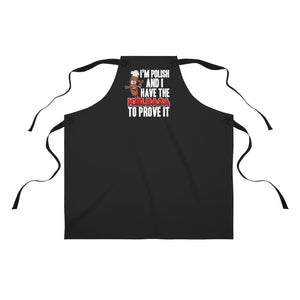 Polish Kielbasa Proof Poly Twill Apron -  - Polish Shirt Store