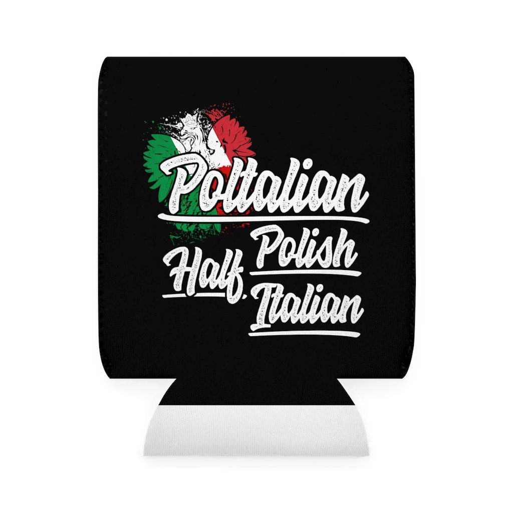 Poltalian Can Cooler Sleeve Accessories Printify   