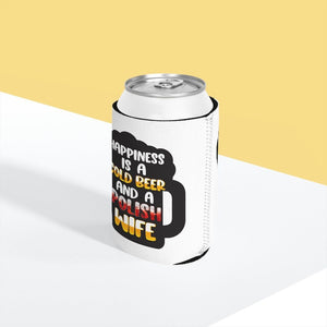 Cold Beer Polish Wife Can Cooler Sleeve -  - Polish Shirt Store