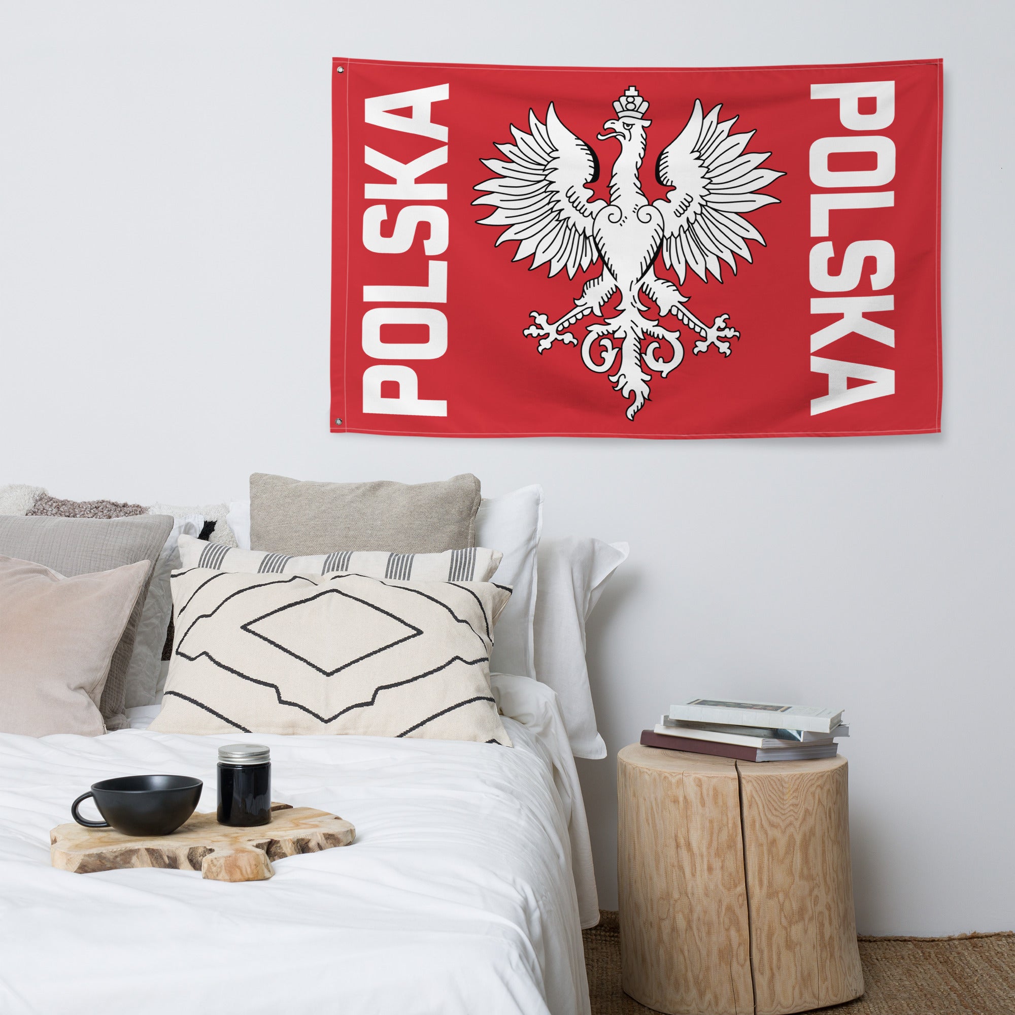 Polska Indoor Wall Flag  Polish Shirt Store   