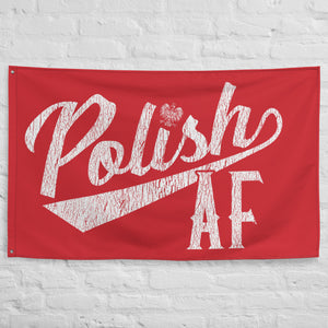 Polish AF Indoor Wall Flag - Default Title - Polish Shirt Store