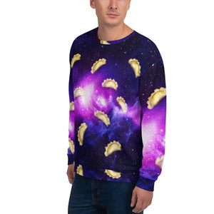 Pierogi In Space All Over Print Unisex Sweatshirt -  - Polish Shirt Store