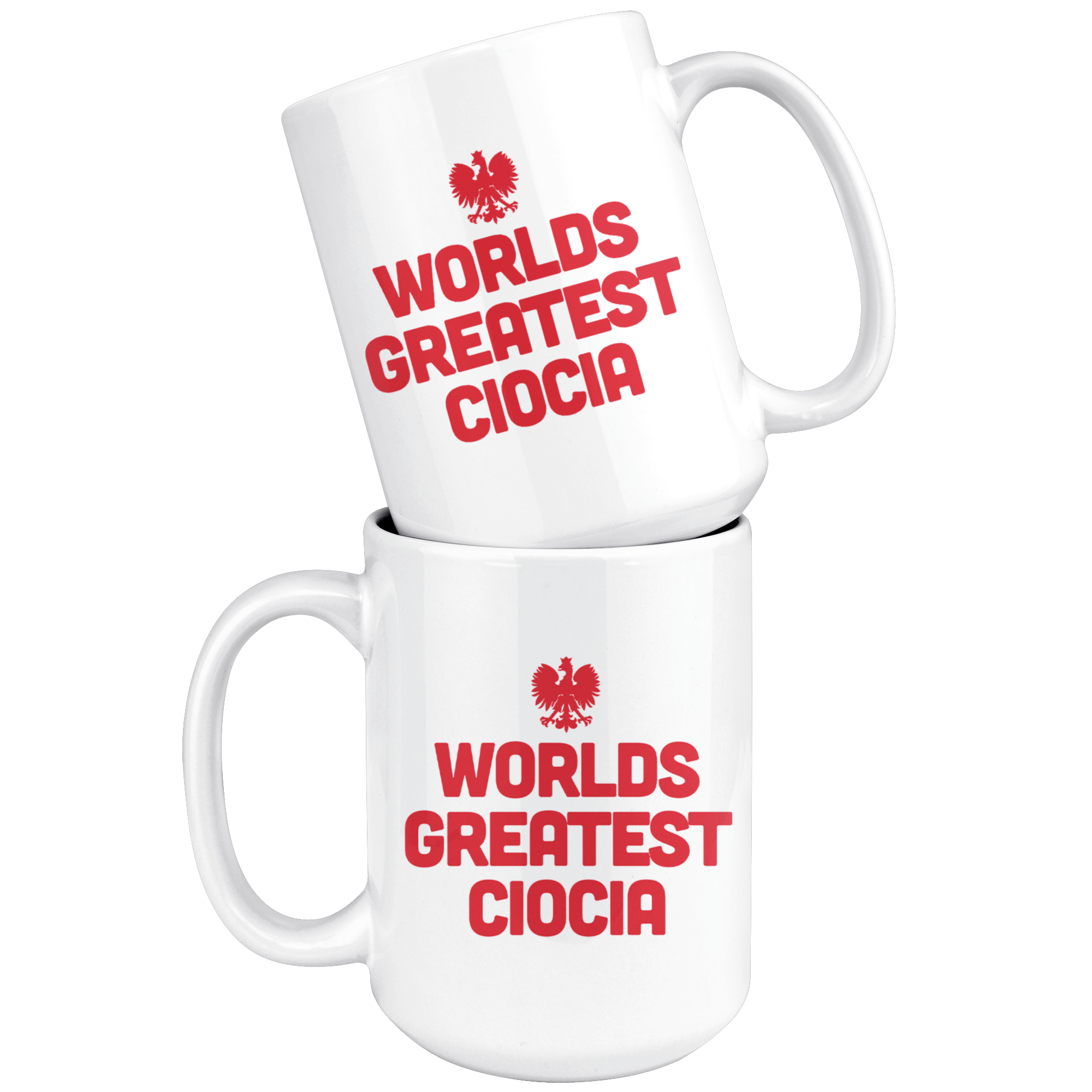 World's Greatest Ciocia Coffee Mug Drinkware teelaunch   