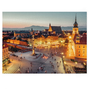 Castle Square Warsaw Poland Jigsaw Puzzle - 20.5" × 15" (500 pcs) - Polish Shirt Store