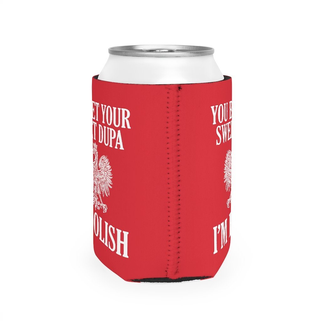 Sweet Dupa Can Cooler Sleeve Accessories Printify   
