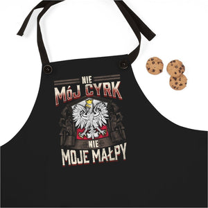 Not My Circus Poly Twill Apron - One Size - Polish Shirt Store