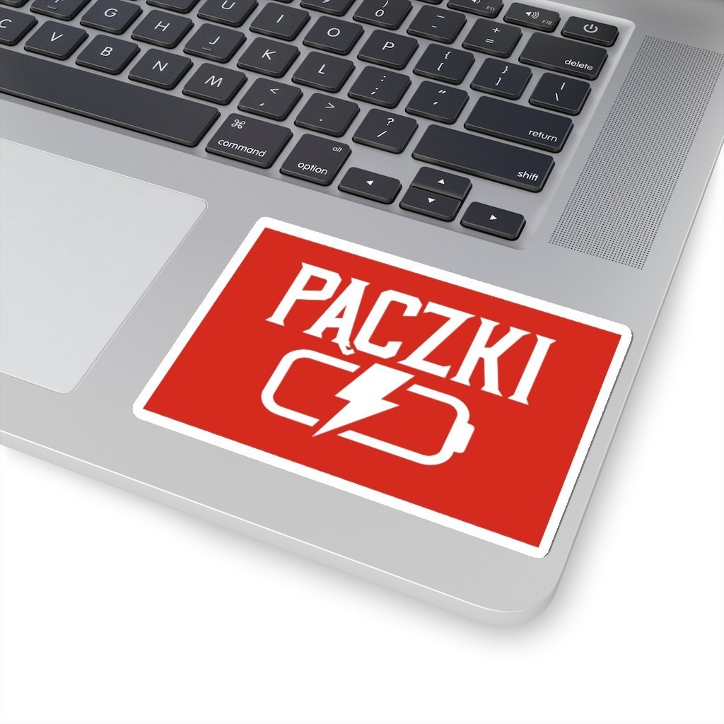 Paczki Power Sticker Paper products Printify   
