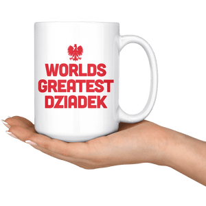 World's Greatest Dziadek Coffee Mug -  - Polish Shirt Store