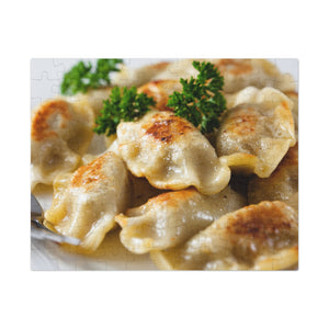 Pierogi Jigsaw Puzzle - 9.6" × 8" (110 pcs) - Polish Shirt Store