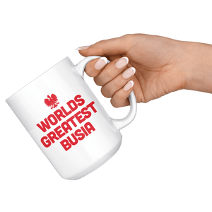 World's Greatest Busia Coffee Mug -  - Polish Shirt Store