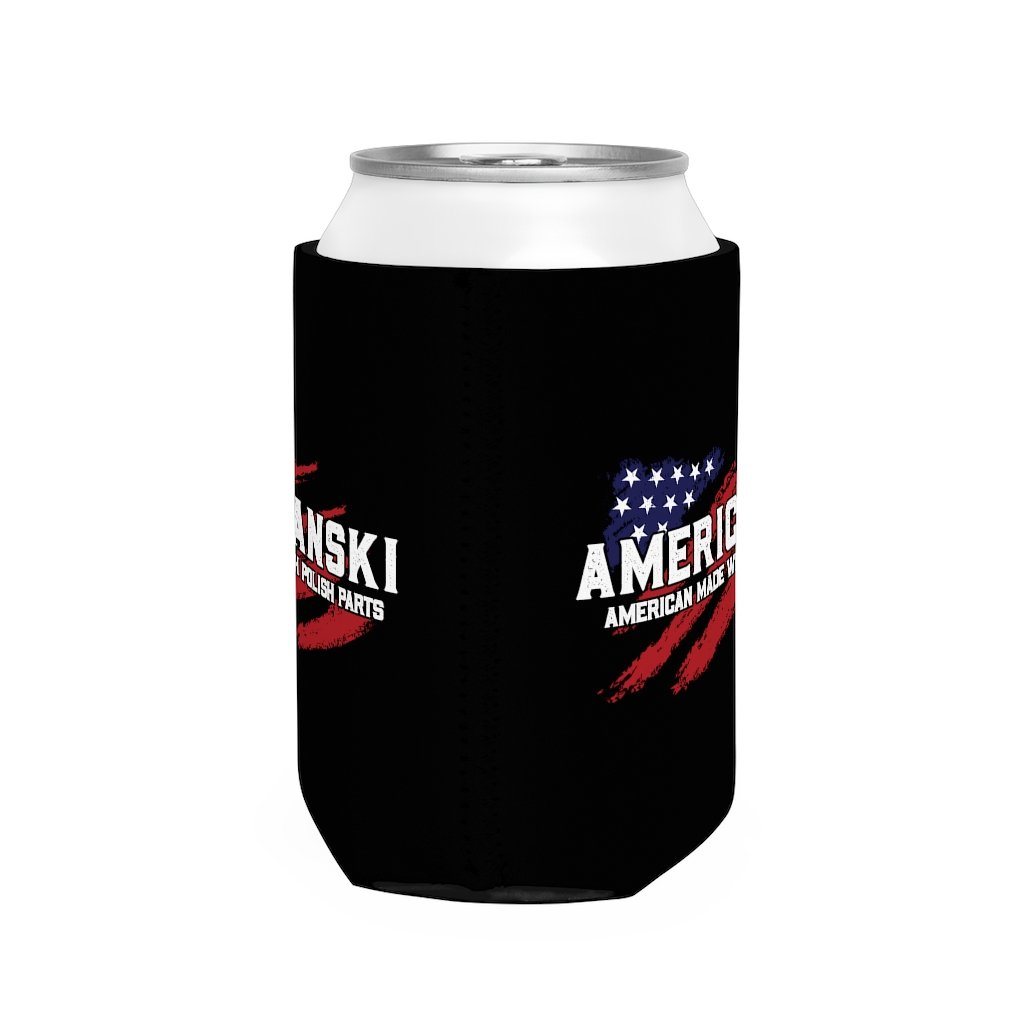 Americanski Can Cooler Sleeve Accessories Printify   